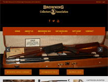 Tablet Screenshot of browningcollectors.com